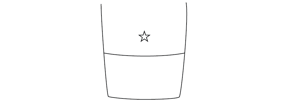 Figure 19-7 from DA PAM 670-1: Sleeve ornamentation, white mess, brigadier general