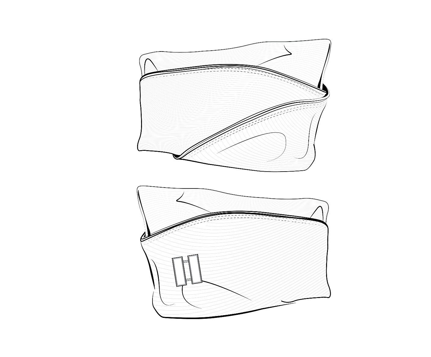 Figure 20-9 from DA PAM 670-1: Garrison cap