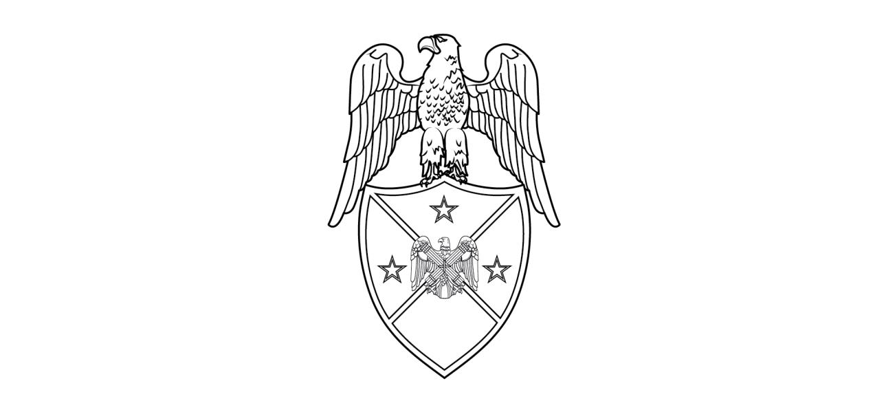 Figure 21-117 from DA PAM 670-1: Insignia for aides to the Vice Chief of the National Guard Bureau