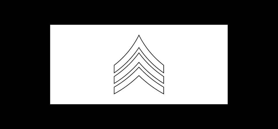 Figure 21-154 from DA PAM 670-1: Brassard, sergeant