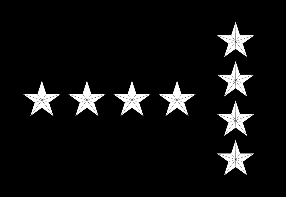 Figure 21-24 from DA PAM 670-1: Insignia of grade, general