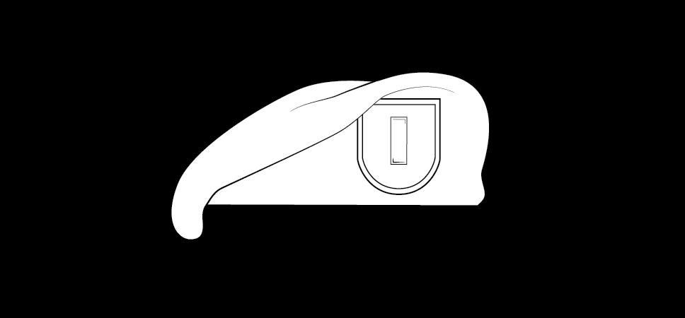 Figure 21-4 from DA PAM 670-1: Beret with flash