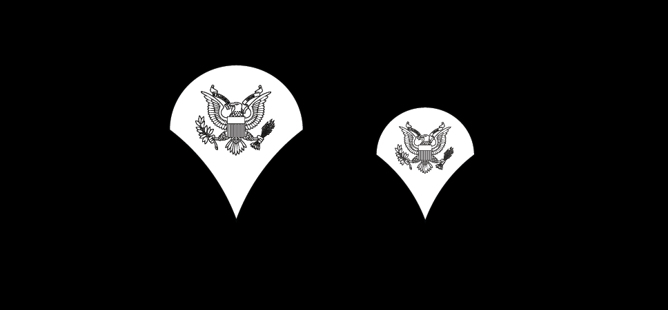 Figure 21-51 from DA PAM 670-1: Insignia of grade, corporal