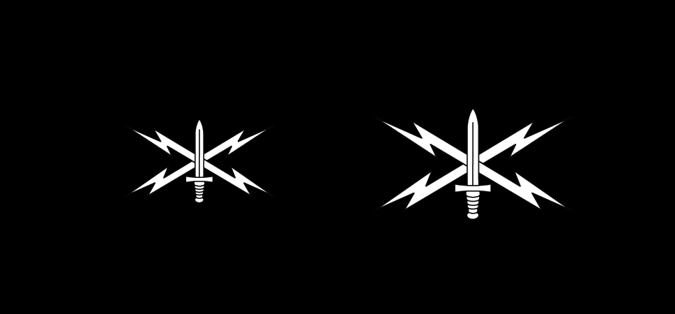Figure 21-78 from DA PAM 670-1: Insignia of branch, Corps of Engineers
