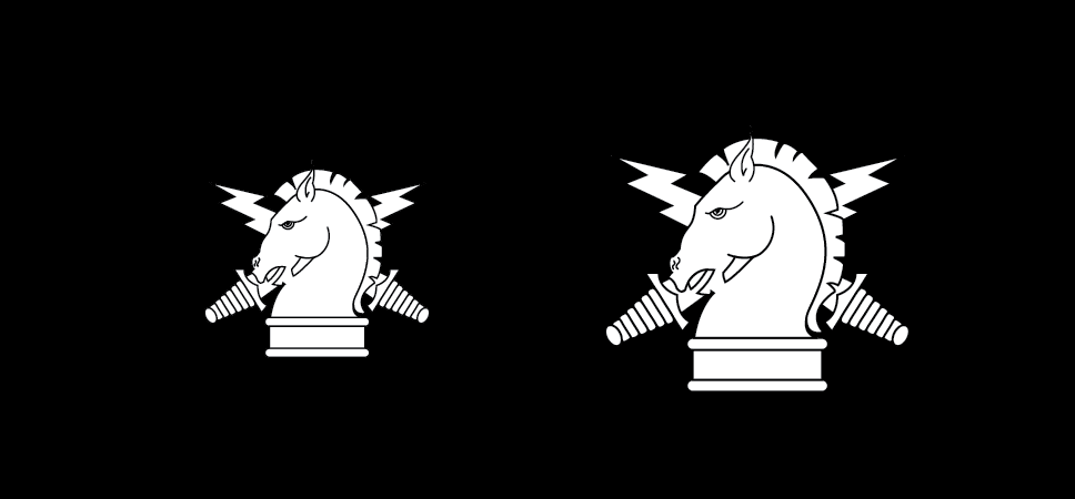 Figure 21-96 from DA PAM 670-1: Insignia of branch, Psychological Operations