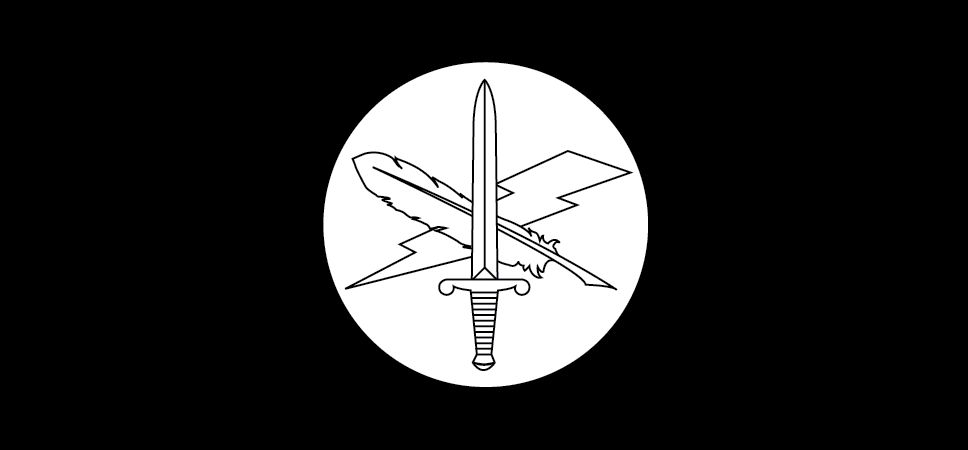 Figure 21-97 from DA PAM 670-1: Collar insignia, Public Affairs, enlisted