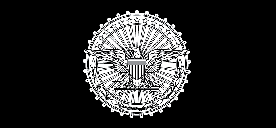 Figure 22-71 from DA PAM 670-1: Vice Presidential service identification badge