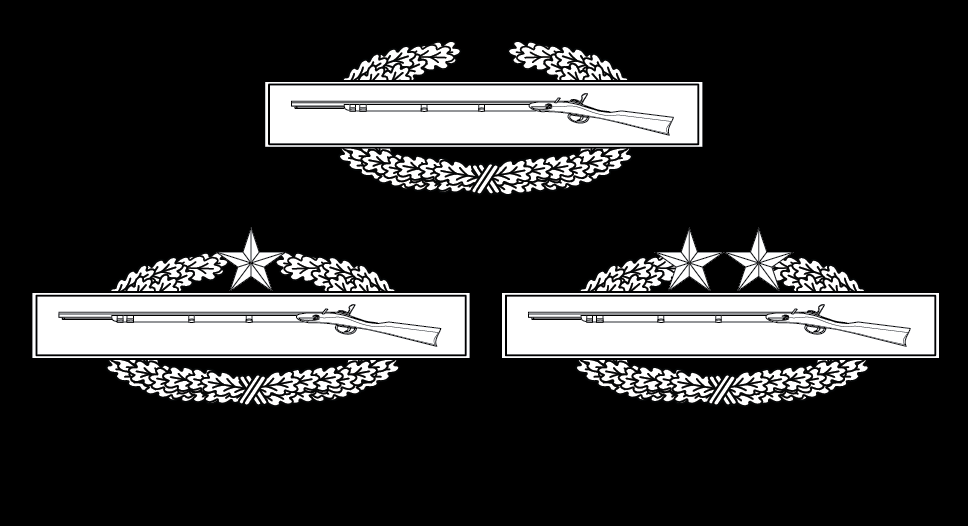 Combat infantryman badges