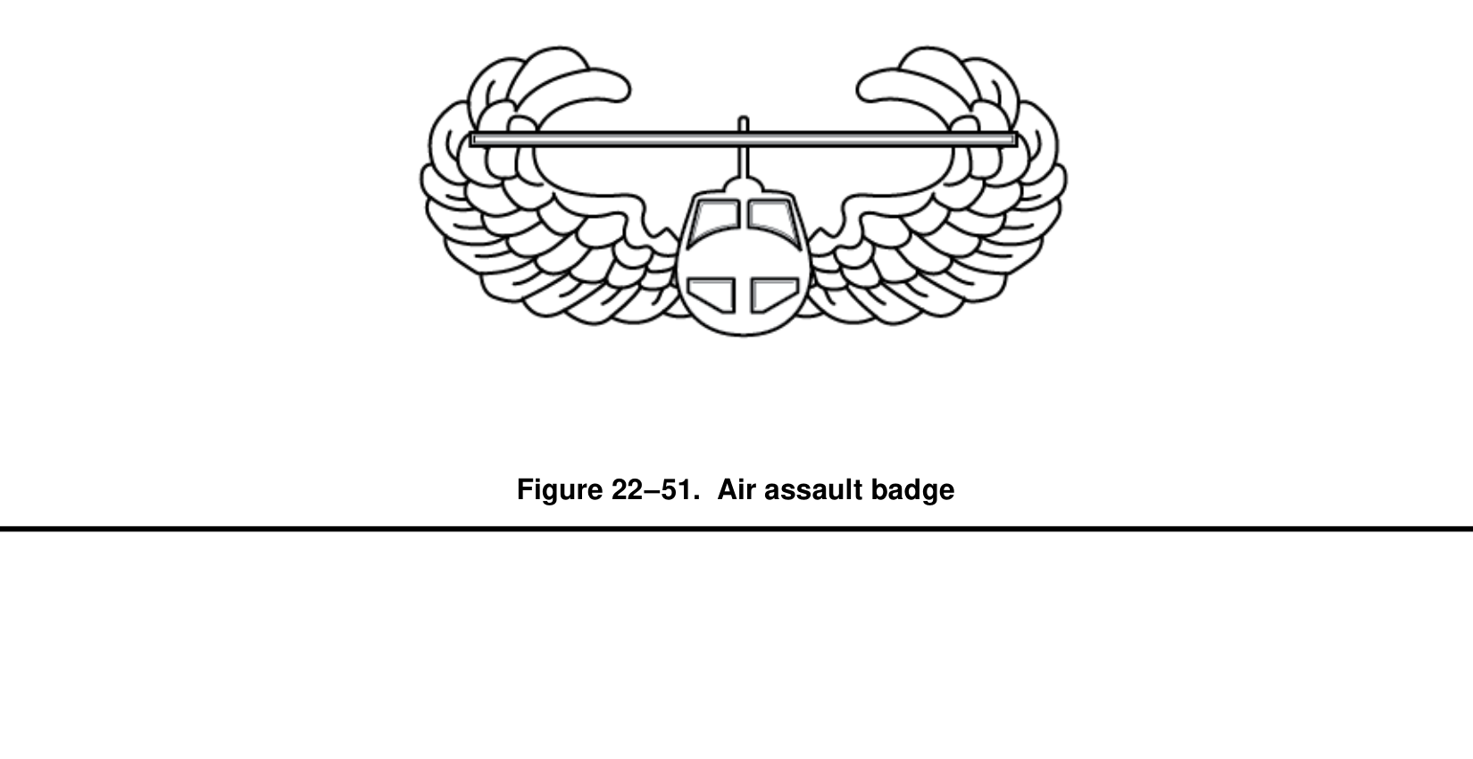 Air assault badge