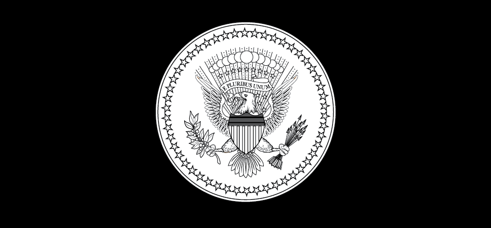Presidential service identification badge