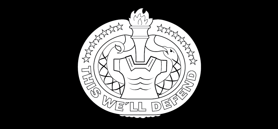 Drill sergeant identification badge